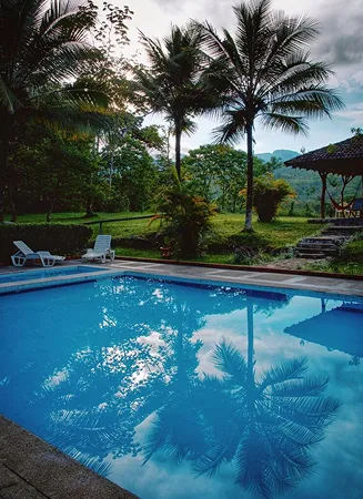 Swimming pool at Riveria by V Stays for a refreshing outdoor experience