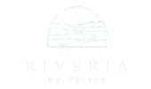 Riveria by V Stays logo - luxury riverside stay on Chaliyar River