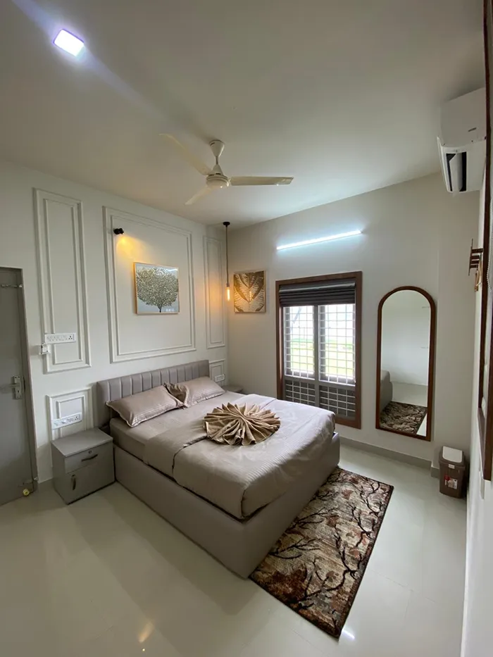 Comfortable stay experience at Riveria by V Stays with stylish room interiors