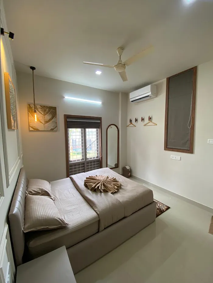 Well-furnished luxury room at Riveria by V Stays in Kerala for a relaxing stay